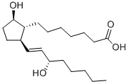 11-DEOXY PROSTAGLANDIN F1BETA molecular structure