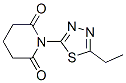 2,6-Piperidinedione, 1-(5-ethyl-1,3,4-thiadiazol-2-yl)- (9CI)