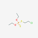 S-(2-chloroethyl) O,O-diethyl phosphorodithioate