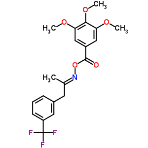 [({(2E)-1-[3-(trifluoromethyl)phenyl]propan-2-ylidene}amino)oxy](3,4,5-trimethoxyphenyl)methanone