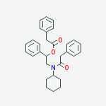 2-[cyclohexyl(phenylacetyl)amino]-1-phenylethyl phenylacetate