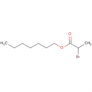 Propanoic acid, 2-bromo-, heptyl ester