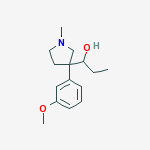 α-Ethyl-3-(3-methoxyphenyl)-1-methyl-3-pyrrolidinemethanol