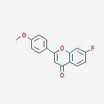 7-fluoro-2-(4-methoxyphenyl)chromen-4-one