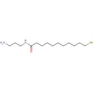 Undecanamide, N-(3-aminopropyl)-11-mercapto- molecular structure