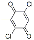 2,5-Dichloro-3-methyl-1,4-benzoquinone molecular structure