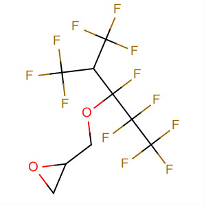 Oxirane,[[1,2,2,3,3,3-hexafluoro-1-[2,2,2-trifluoro-1-(trifluoromethyl)ethyl]propoxy]methyl]- molecular structure