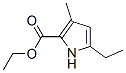 1H-PYRROLE-2-CARBOXYLIC ACID,5-ETHYL-3-METHYL-,ETHYL ESTER molecular structure