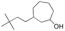 3-(3,3-Dimethylbutyl)-1-cycloheptanol molecular structure
