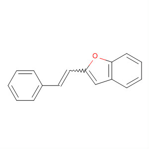 Benzofuran, 2-(2-phenylethenyl)- molecular structure