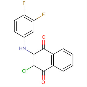 1,4-Naphthalenedione, 2-chloro-3-[(3,4-difluorophenyl)amino]-