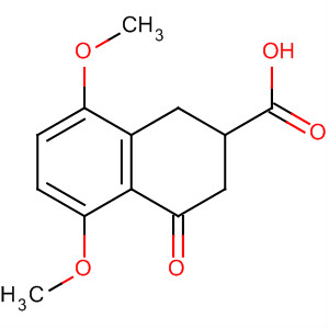 2-Naphthalenecarboxylic acid, 1,2,3,4-tetrahydro-5,8-dimethoxy-4-oxo-