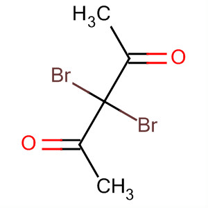 2,4-Pentanedione, 3,3-dibromo- molecular structure