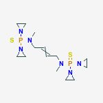 N,N-BIS(DIAZIRIDIN-1-YLPHOSPHINOTHIOYL)-N,N-DIMETHYL-BUT-2-ENE-1,4-DIAMINE