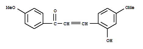 3-(2-hydroxy-4-methoxyphenyl)-1-(4-methoxyphenyl)prop-2-en-1-one