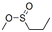 Propane-1-sulfinic acid methyl ester molecular structure