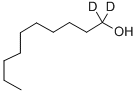 1-DECANOL-D2 molecular structure