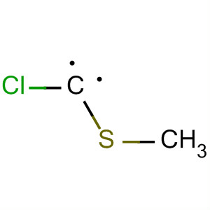 Methylene, chloro(methylthio)- molecular structure