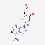 4-aminopyrazolopyrimidine-2-deoxyribofuranoside