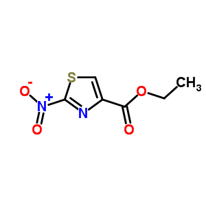 ethyl 2-nitro-1,3-thiazole-4-carboxylate molecular structure