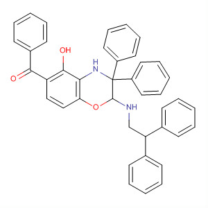 Methanone,[2-[(2,2-diphenylethyl)amino]-3,4-dihydro-5-hydroxy-3,3-diphenyl-2H-1,4-benzoxazin-6-yl]phenyl-