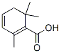 2,6,6-Trimethyl-1,3-cyclohexadiene-1-carboxylic acid molecular structure