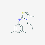 N-(3,5-dimethylphenyl)-4-methyl-3-propyl-1,3-thiazol-2-imine