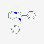 1-benzyl-2-phenyl-1,8a-dihydroimidazo[1,2-a]pyridine molecular structure