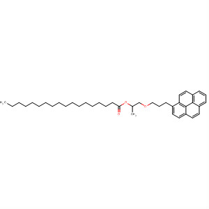 Octadecanoic acid, 1-[[3-(1-pyrenyl)propoxy]methyl]-1,2-ethanediylester