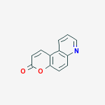 3H-pyrano[3,2-f]quinolin-3-one molecular structure
