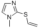 1H-Imidazole,2-(ethenylthio)-1-methyl- molecular structure