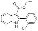 ETHYL 2-(2-CHLOROPHENYL)-2,3-DIHYDRO-INDOLE-3-CARBOXYLATE