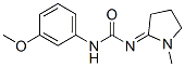 1-(m-Methoxyphenyl)-3-(1-methylpyrrolidin-2-ylidene)urea molecular structure