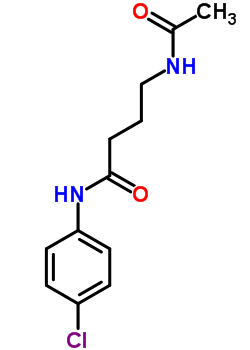 4-(acetylamino)-N-(4-chlorophenyl)butanamide
