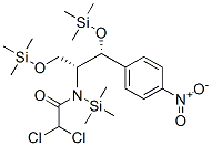 Acetamide, 2,2-dichloro-N-[2-(4-nitrophenyl)-2-[(trimethylsilyl)oxy]-1 -[[(trimethylsilyl)oxy]methyl]ethyl]-N-(trimethylsilyl)-, [R-(R*,R*)]-