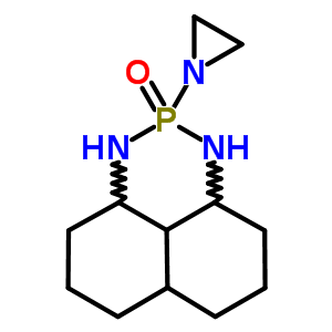 2-(aziridin-1-yl)dodecahydro-1H-naphtho[1,8-de][1,3,2]diazaphosphinine 2-oxide