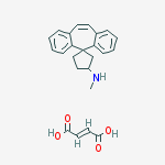 (e)-but-2-enedioic Acid;n-methylspiro[cyclopentane-3,11'-dibenzo[1,2-a:1',2'-e][7]annulene]-1-amine
