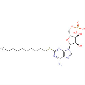 5'-Adenylic acid, 2-(decylthio)-