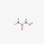 Urea, N'-hydroxy-N,N-dimethyl- molecular structure
