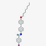 [1,1'-Biphenyl]-4-amine, N-[(4-fluorophenyl)methylene]-4'-(octyloxy)-