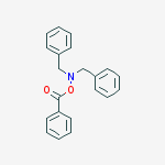[(dibenzylamino)oxy](phenyl)methanone molecular structure