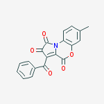 3-benzoyl-7-methyl-1H-pyrrolo[2,1-c][1,4]benzoxazine-1,2,4-trione
