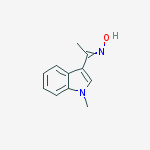 Ethanone, 1-(1-methyl-1H-indol-3-yl)-, oxime