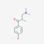 1-Propanone, 3-(dimethylamino)-1-(4-fluorophenyl)-2-methyl-