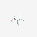 Butanal, 2-chloro-3-methyl- molecular structure