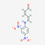 5-[(2,4-dinitrophenyl)amino]penta-2,4-dienal molecular structure