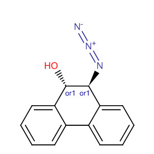 9-Phenanthrenol, 10-azido-9,10-dihydro-, trans-