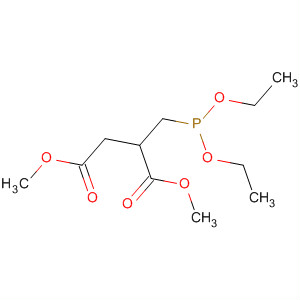 Butanedioic acid, [(diethoxyphosphinyl)methyl]-, dimethyl ester molecular structure