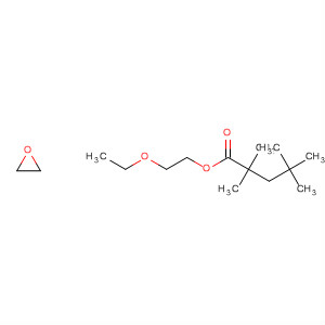 Pentanoic acid, 2,2,4,4-tetramethyl-,1,2-ethanediylbis(oxy-2,1-ethanediyl) ester molecular structure