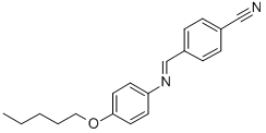 N-(P-CYANOBENZYLIDENE)-P-(PENTYLOXY)ANILINE